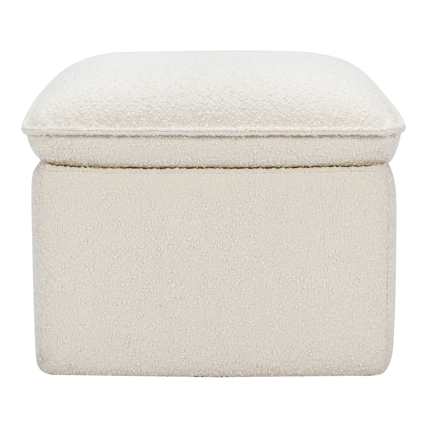 BABYLETTO CALI STORAGE OTTOMAN IN BOUCLE