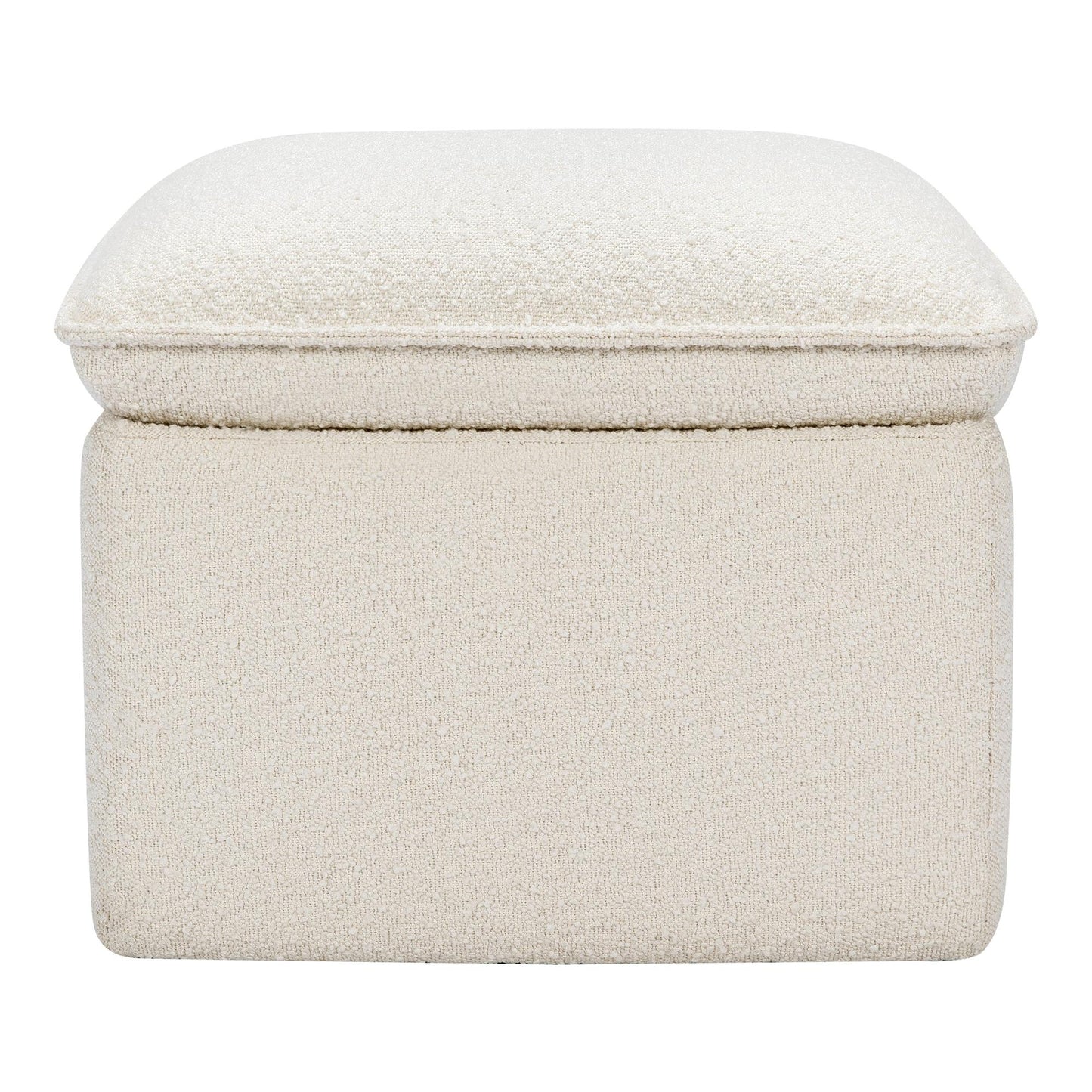 BABYLETTO CALI STORAGE OTTOMAN IN BOUCLE