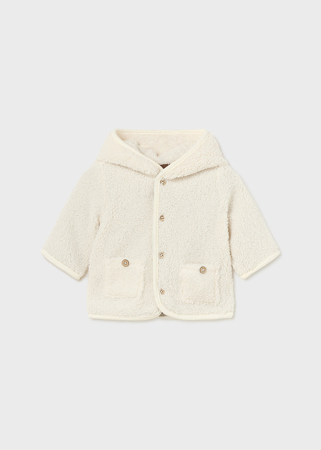 MAYORAL REVERSIBLE FAUX SHEEPSKIN COAT