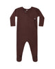 QUINCY MAE POINTELLE WRAP FOOTIE BLACK CHERRY