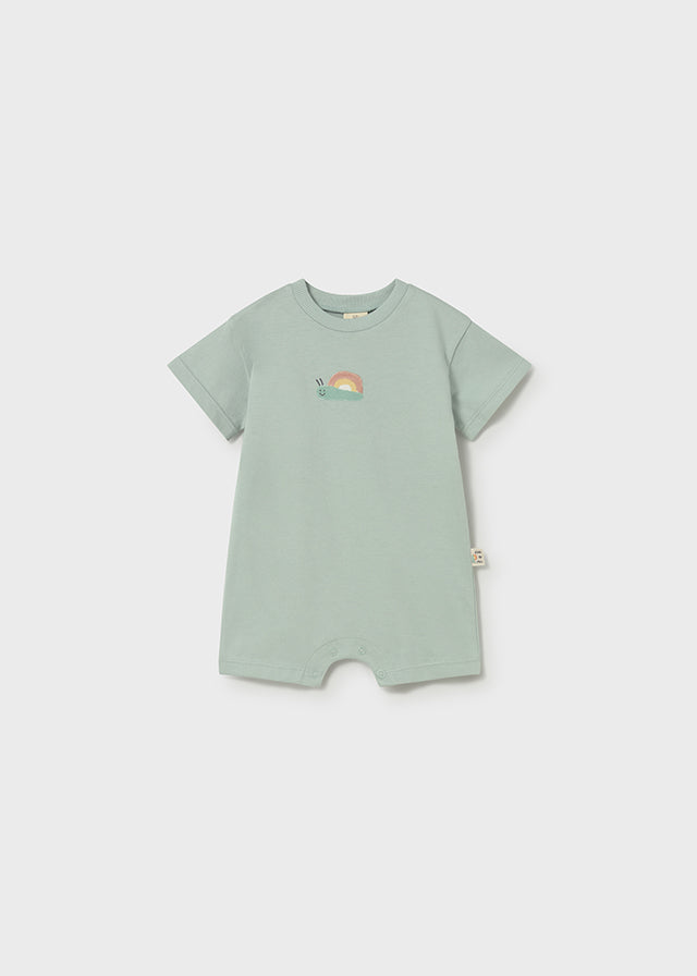 MAYORAL NEWBORN KNIT ROMPER