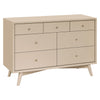 Palma 7-Drawer Double Dresser, Assembled in Warm White