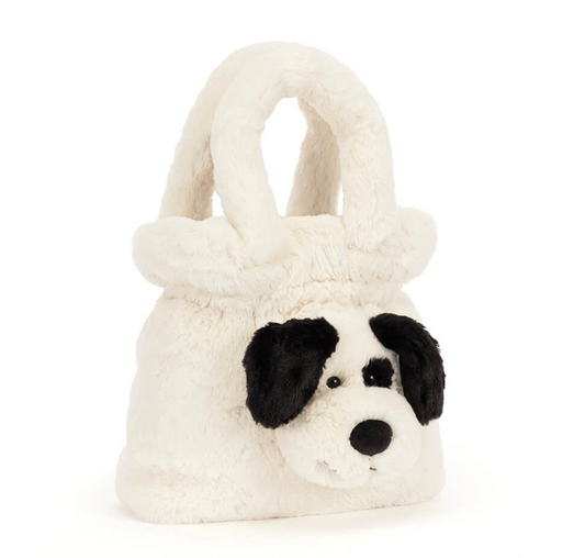 JELLYCAT RUFFERTY PUPPY HANDBAG