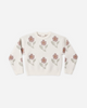 RYLEE + CRU ASPEN SWEATER IVORY FLOWER
