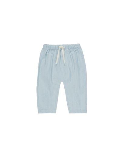QUINCY MAE CHAMBRAY PANT || CHAMBRAY
