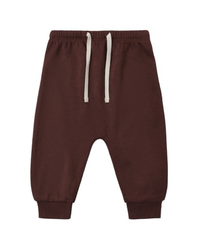 QUINCY MAE SWEATPANT BLACK CHERRY