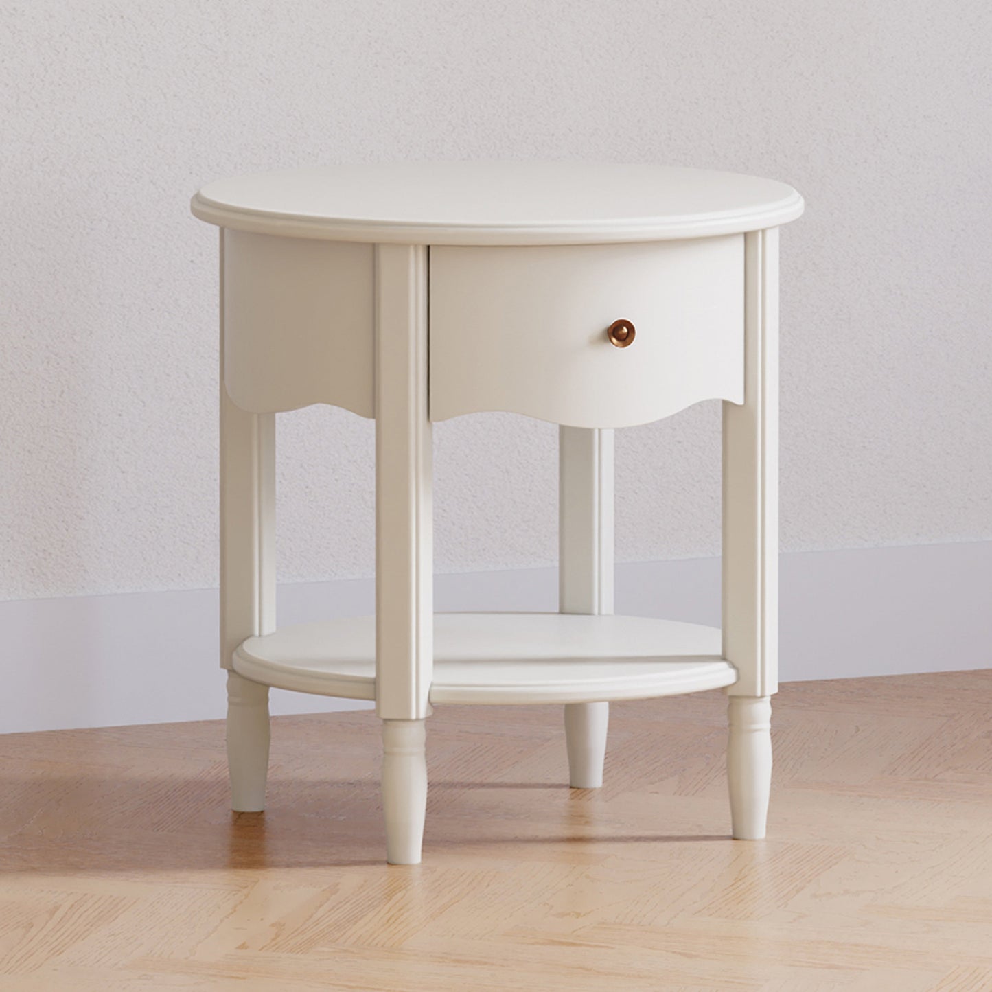 Liberty Assembled Nightstand in Warm White