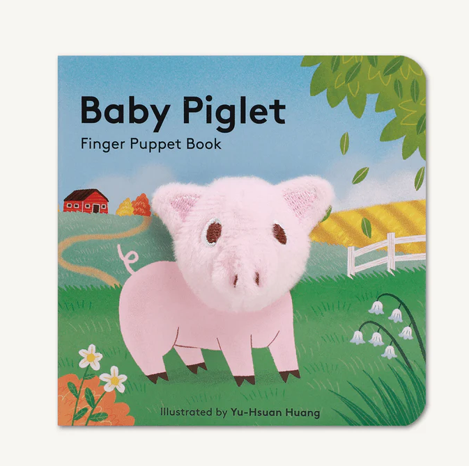 BABY PIGLET FINGER PUPPET BOOK