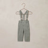 NORALEE SUSPENDER PANT EUCALYPTUS