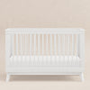 Scoot 3-in-1 Convertible Crib w/ToddlerBedConversion Kit in White/WashedNatural