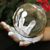 SANTA'S MESSAGE HANDPRINT ORNAMENT
