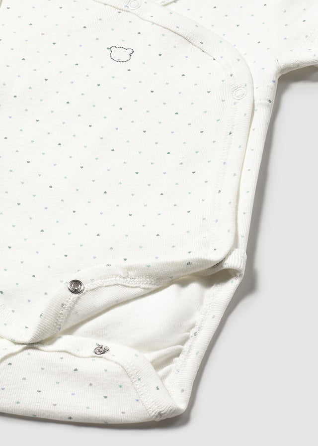 MAYORAL SHORT SLEEVE BODYSUIT ECRU-ICE