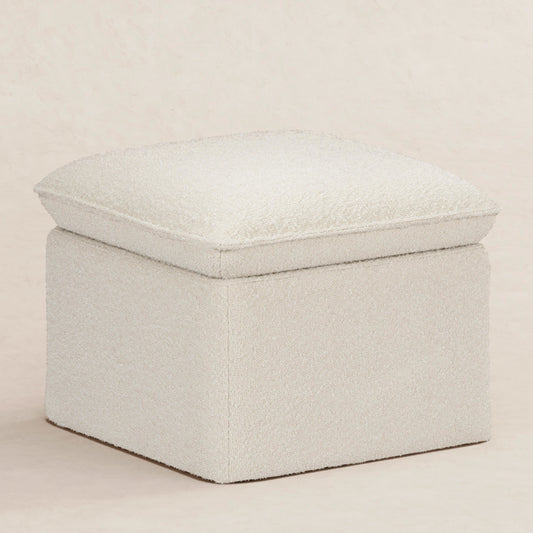 BABYLETTO CALI STORAGE OTTOMAN IN BOUCLE