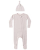 QUINCY MAE WAFFLE SLEEP SET LILAC MIST
