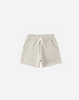 RYLEE + CRU VENTURA SHORT HEATHERED OATMEAL