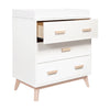 BABYLETTO SCOOT 3-DRAWER CHANGER DRESSER WITH REMOVABLE CHANGING TRAY