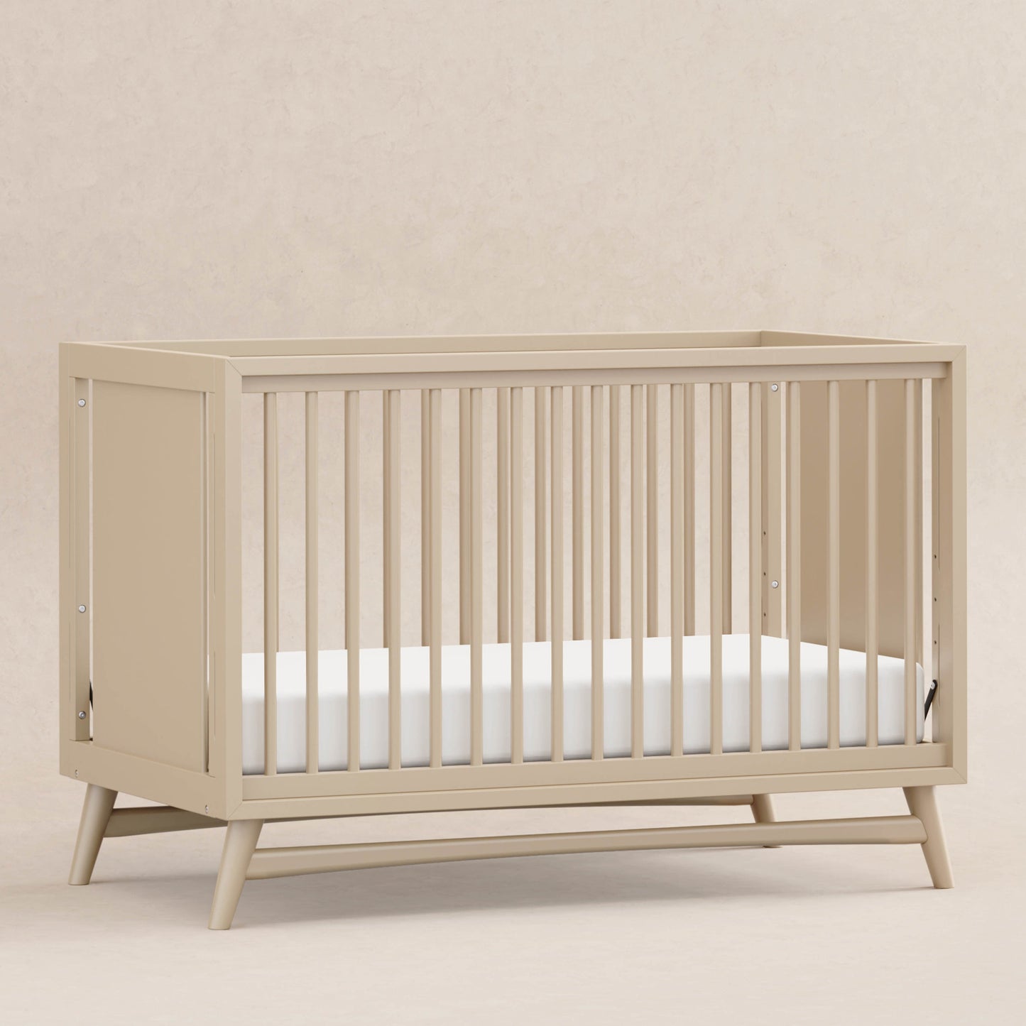 BABYLETTO PEGGY 3-IN-1 CONVERTIBLE CRIB WITH TODDLER BED CONVERSION KIT