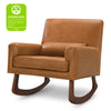 BABYLETTO SLEEPYTIME ROCKER IN VEGAN LEATHER TAN VEGAN LEATHER