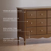 Liberty 6-Drawer Assembled Dresser in Cove Blue