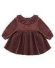 QUINCY MAE SIMONE DRESS BLACK CHERRY