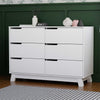 Hudson 6-Drawer Double Dresser, Assembled in Honey