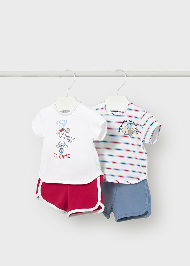 MAYORAL BOY 2-PIECE SHORT SET