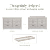 MONOGRAM BY NAMESAKE EMORY FARMHOUSE 6-DRAWER DRESSER