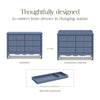 Liberty 6-Drawer Assembled Dresser in Cove Blue