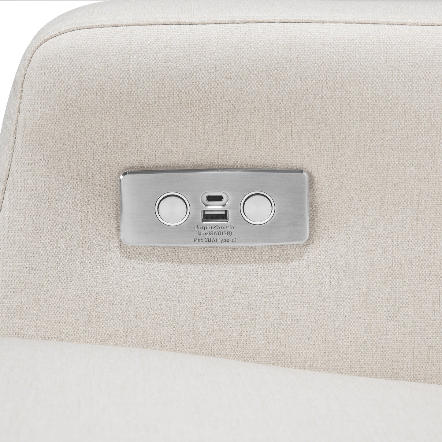 NAMESAKE CREWE ELECTRONIC RECLINER AND SWIVEL GLIDER