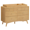Palma 7-Drawer Double Dresser, Assembled in Warm White