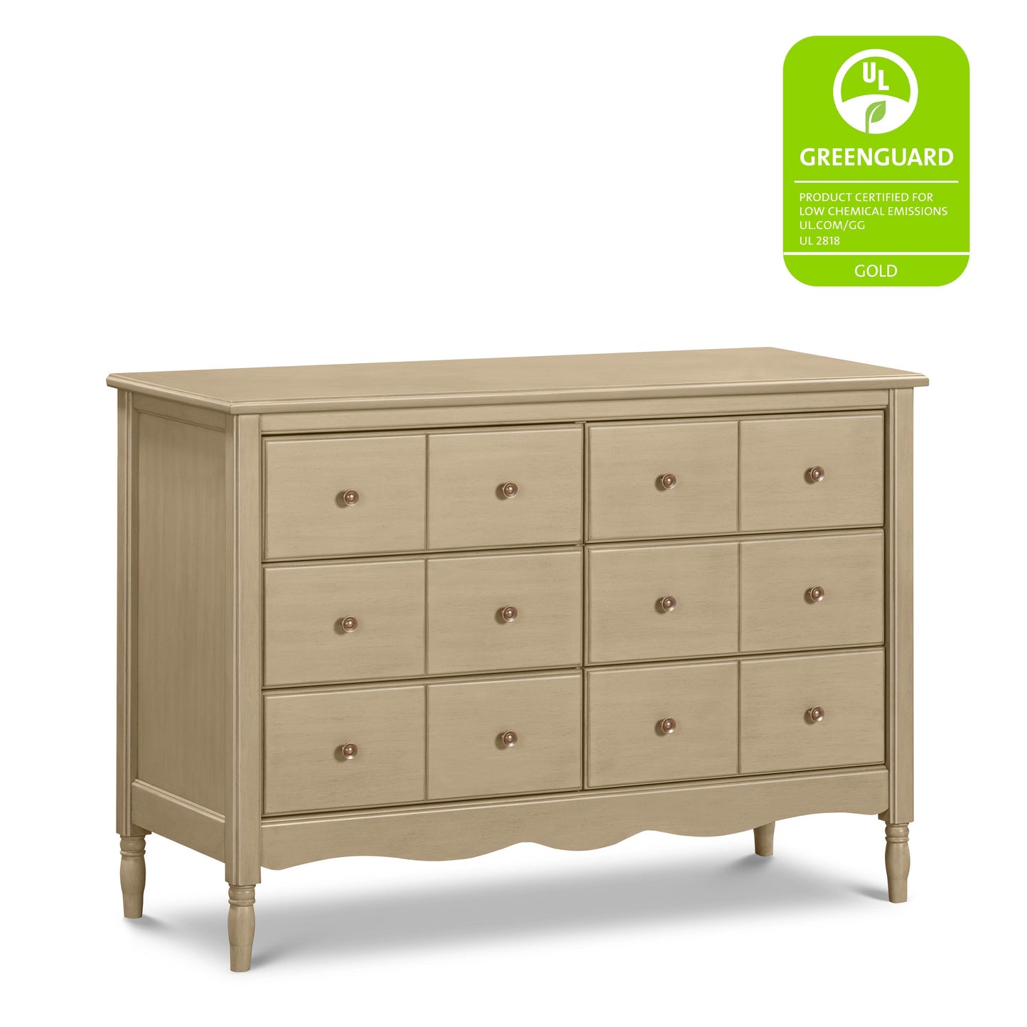 Liberty 6-Drawer Assembled Dresser in Cove Blue
