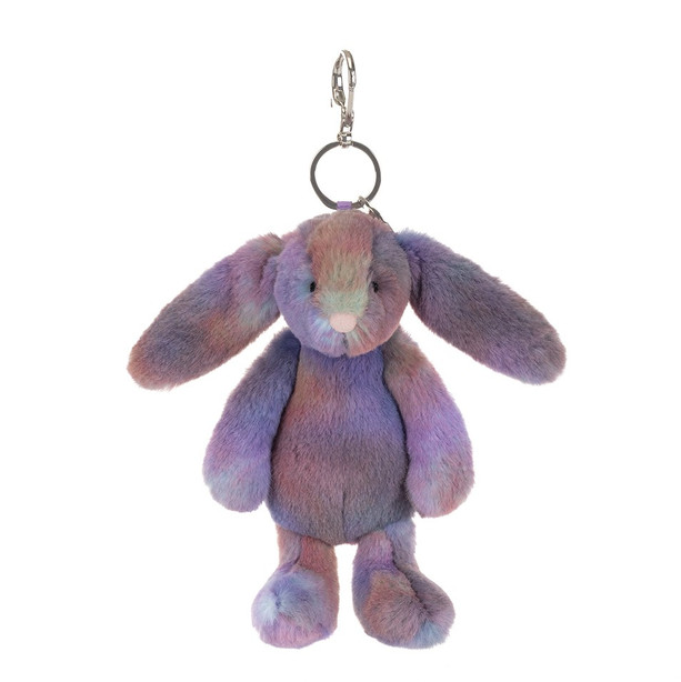 JELLYCAT ZODIHOP LUXE BUNNY BAG CHARM