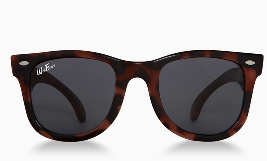 WEEFARERS POLARIZED TORTOISE SHELL SUNGLASSES