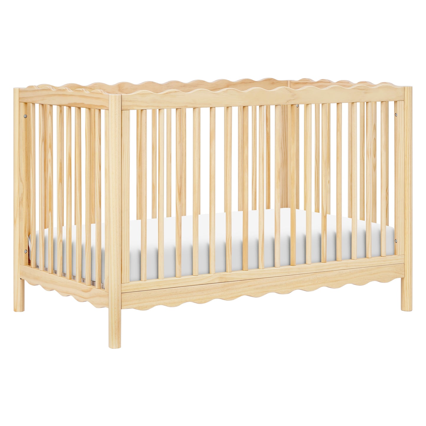 BABYLETTO SWELL 4-IN-1 CONVERTIBLE CRIB WITH TODDLER BED CONVERSION KIT