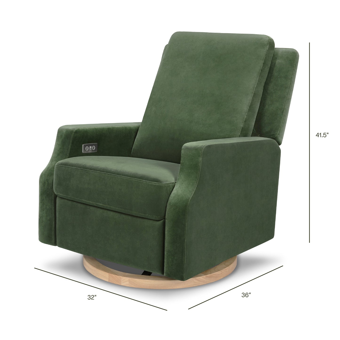 NAMESAKE CREWE ELECTRONIC RECLINER AND SWIVEL GLIDER