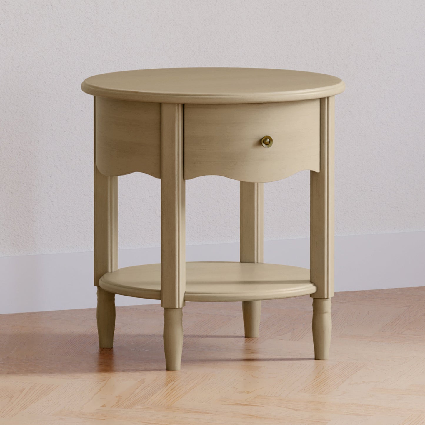 Liberty Assembled Nightstand in Warm White