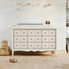Liberty 9-Drawer Assembled Dresser in Natural Walnut