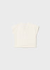 MAYORAL T-SHIRT WITH CROCHET APPLIQUEST