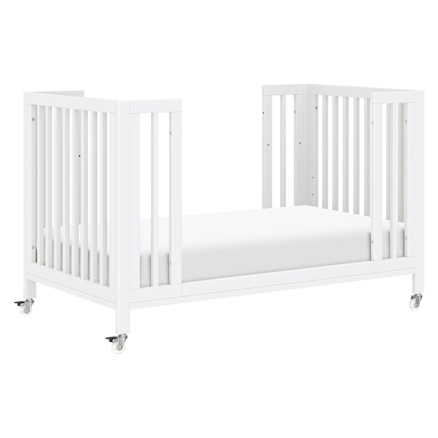 BABYLETTO ROLLI 9-IN-1 CONVERTIBLE ALL-STAGES CRIB WITH BASSINET & TODDLER BED CONVERSION KITS