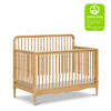 Liberty 4-in-1 Convertible Spindle Crib in Warm White