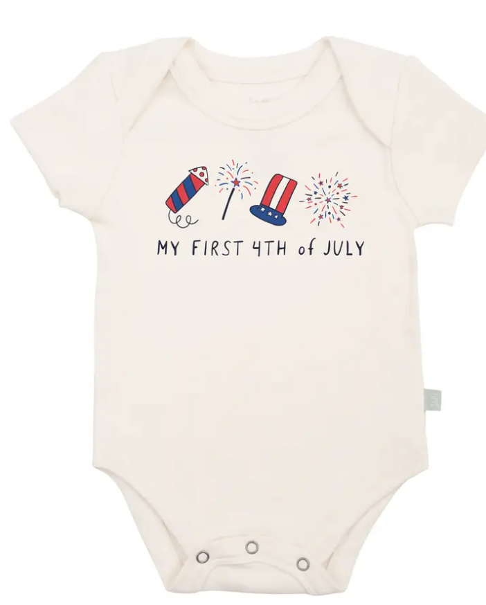 GRAPHIC BODYSUIT - MY FIRST 4TH OF JULY