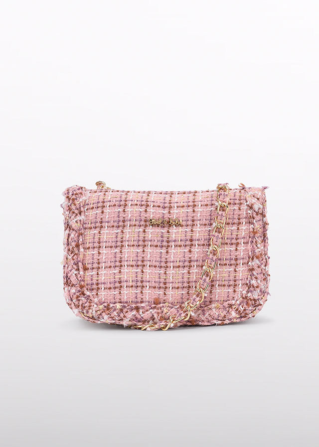 ABEL & LULA GIRL TWEED BAG