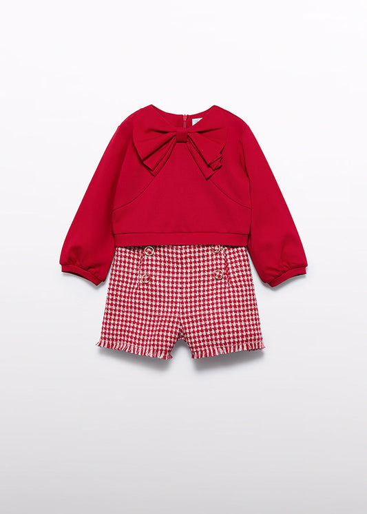 ABEL & LULA GIRL BERMUDA SHORTS SET