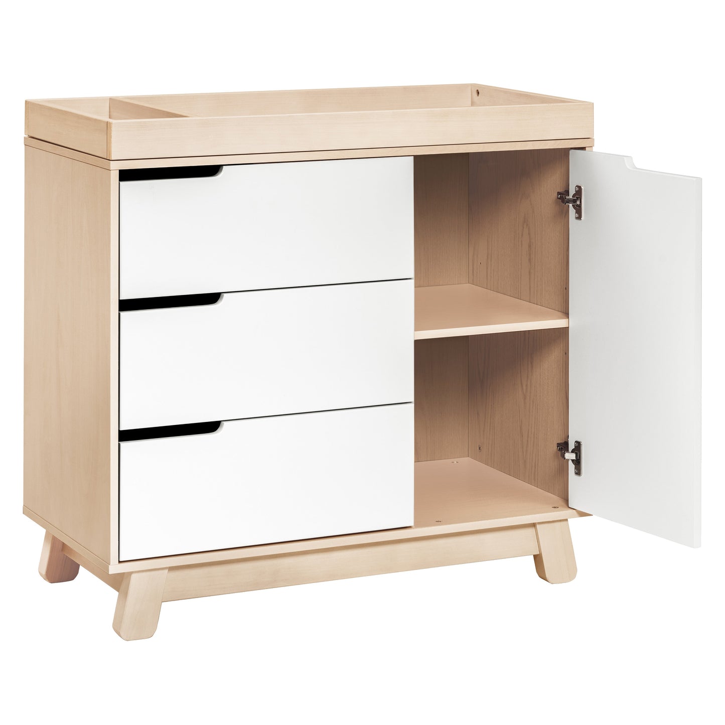 BABYLETTO HUDSON 3-DRAWER CHANGER DRESSER WITH REMOVABLE CHANGING TRAY