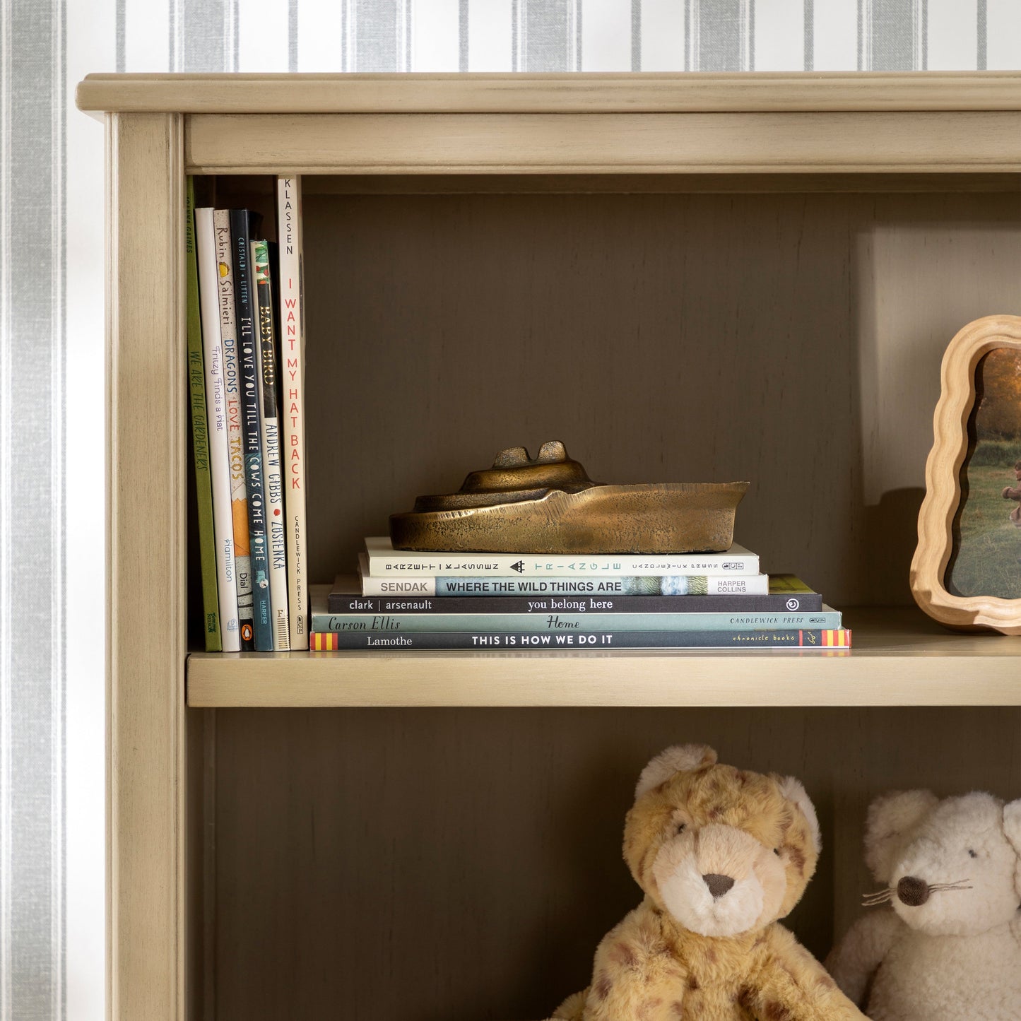 Liberty Assembled Bookcase in Warm White