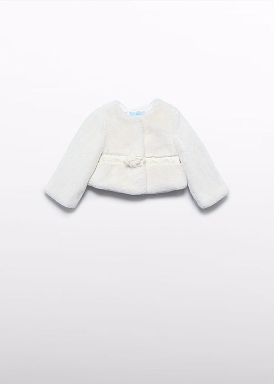 ABEL & LULA BABY GIRL FAUX FUR COAT