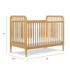 Liberty 3-in-1 Convertible Spindle Crib w/Toddler Bed Conversion Kit in Dusty Rose
