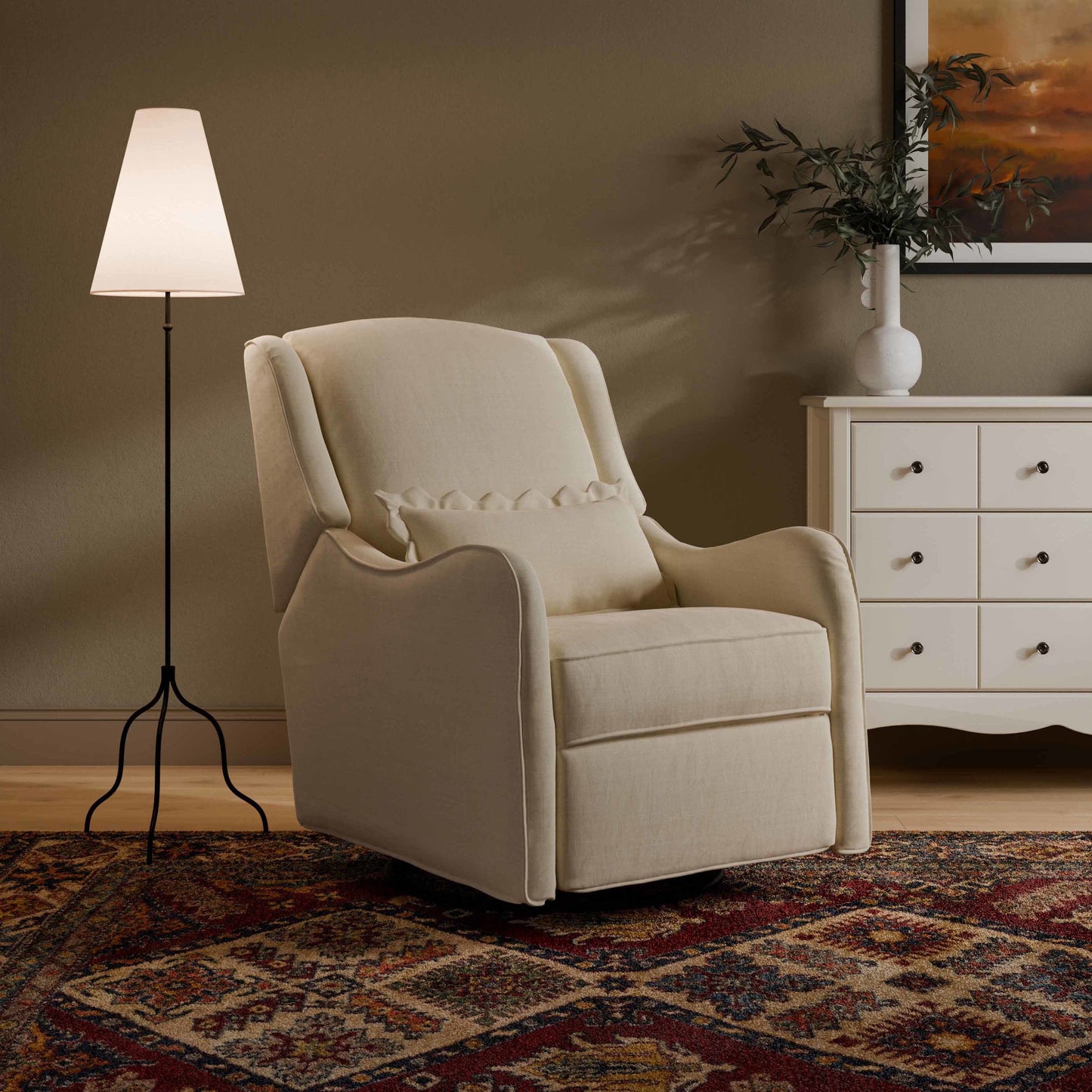 NAMESAKE DEVON RECLINER AND SWIVEL GLIDER
