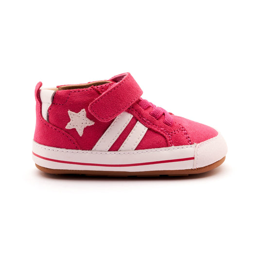 OLDSOLES SPRUCE BUB HOT PINK SUEDE SHOE