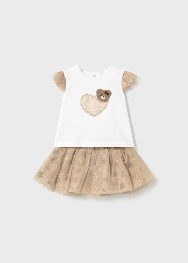 MAYORAL TULLE SKIRT SET